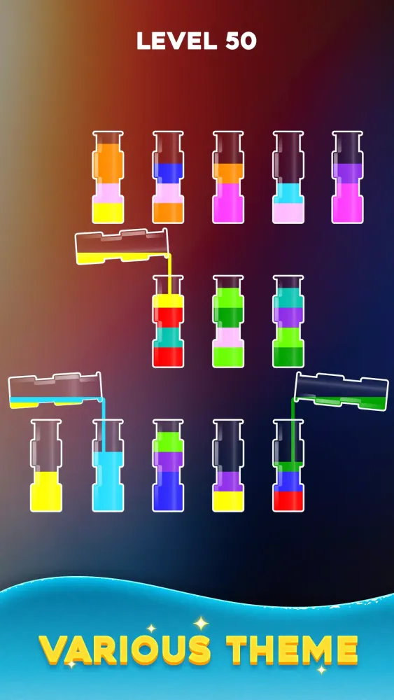 Water Color Sorting Screenshots