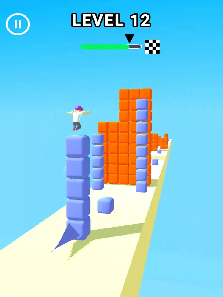 Stack Cube Surfer : Fun Run iPad  स्क्रीनशॉट