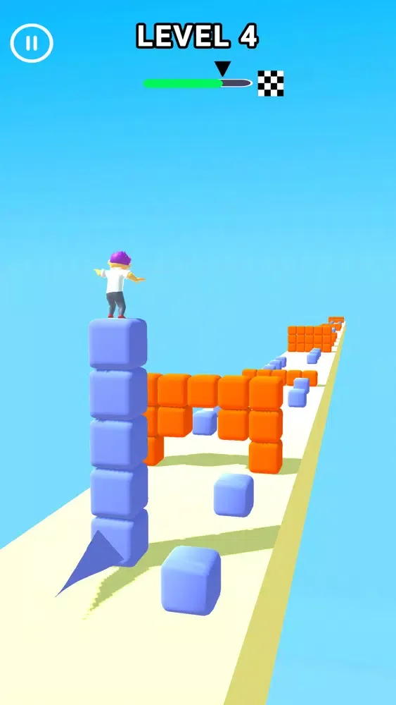 Stack Cube Surfer : Fun Run स्क्रीनशॉट