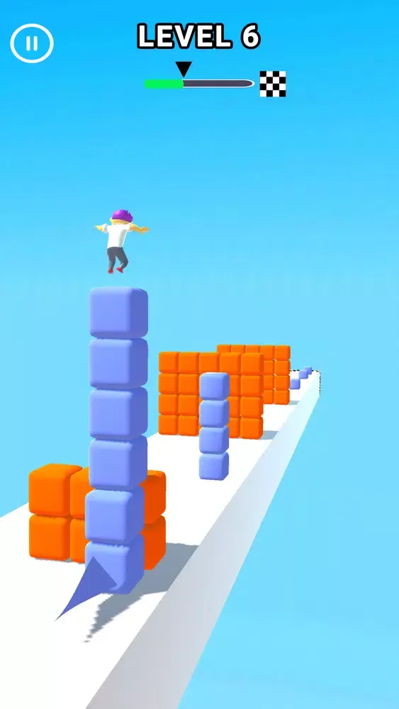 Stack Cube Surfer : Fun Run स्क्रीनशॉट