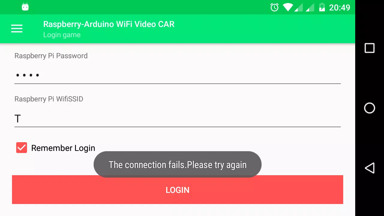 RC CONTROLLER WITH CAMERA Screenshots