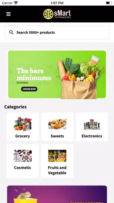 sMart - The shopping Mart Ekran Görüntüleri