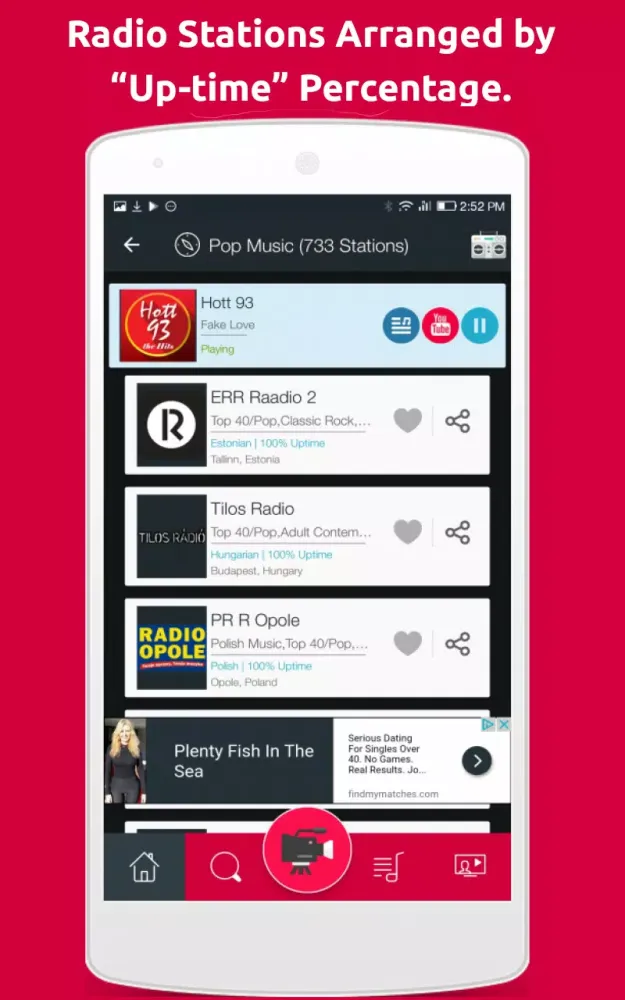 Ranchera Music Radio Stations Screenshots