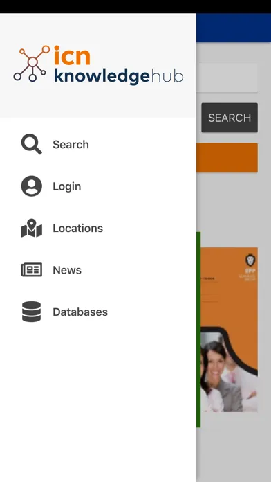 Capturas de pantalla de ICN Knowledge Hub