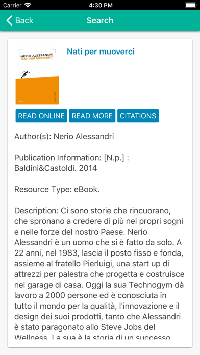 Natividad Medical Library Screenshots