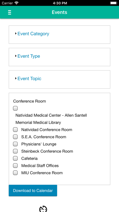 Natividad Medical Library Screenshots
