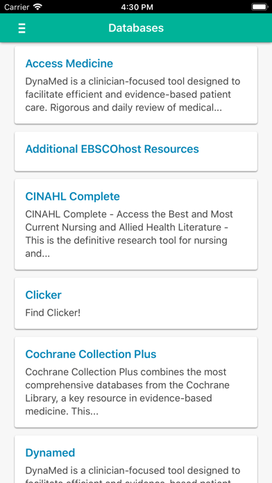 Natividad Medical Library Screenshots