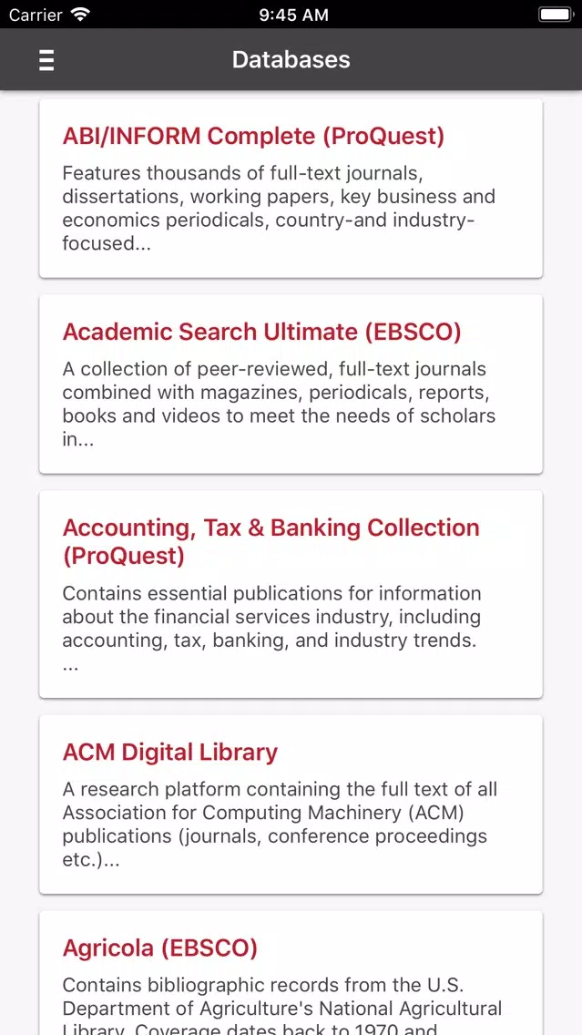 Capturas de pantalla de Nicosia University Library
