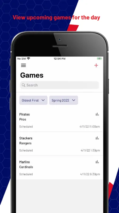 Tangkapan layar Pointstreak Baseball Scoring