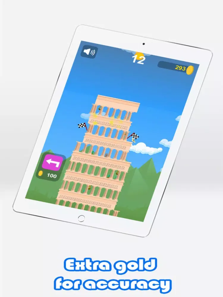 Stack Tower Game - build the tallest tower iPad Screenshots
