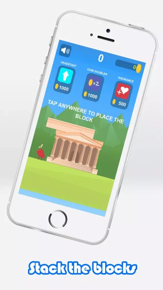 Stack Tower Game - build the tallest tower Screenshots