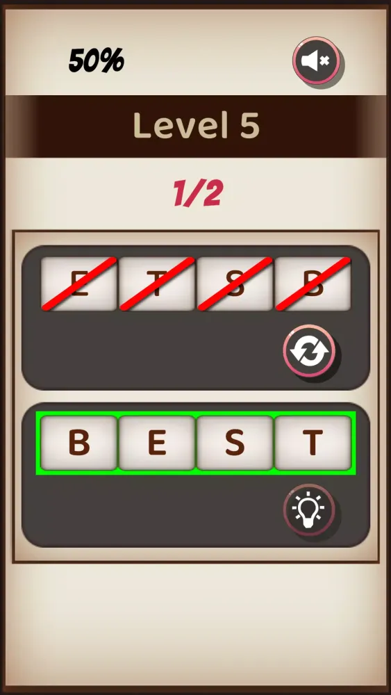 Zrzuty ekranu Word Finder Puzzle