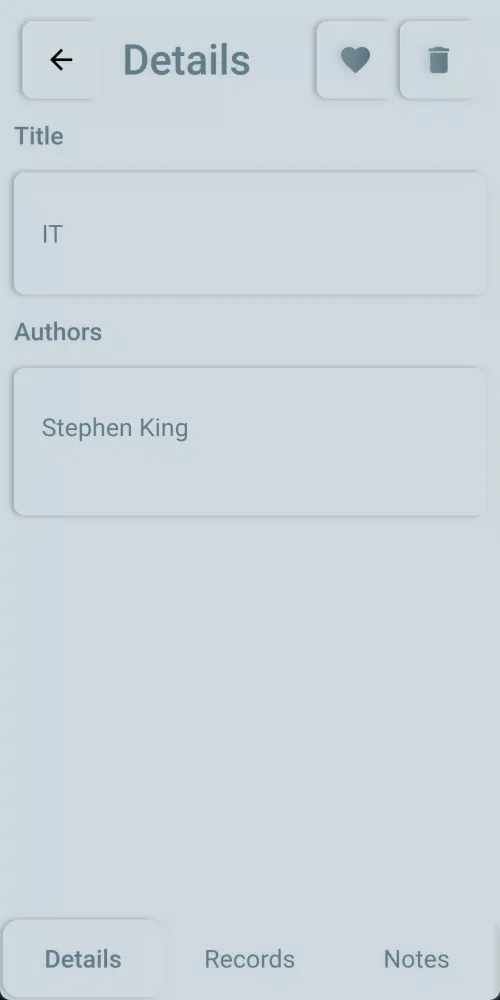 Simple Books Tracker - with cl Screenshots