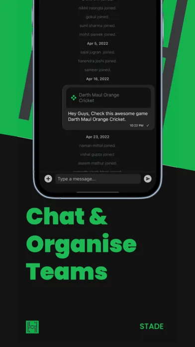 Stade App سکرین شاٹس