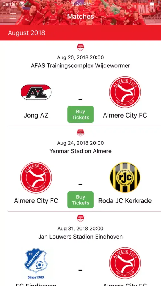 Almere City FC Official应用截图