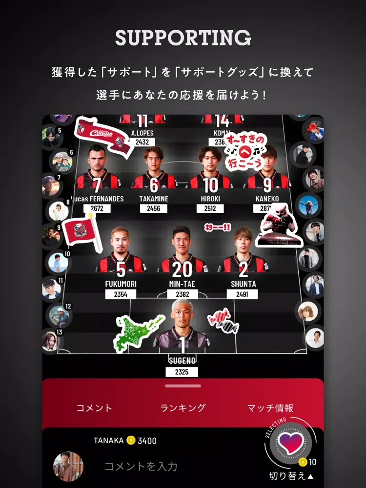 ภาพหน้าจอของ STADIUM CONSADOLE iPad 