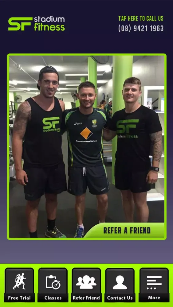 Capturas de tela do Stadium Fitness