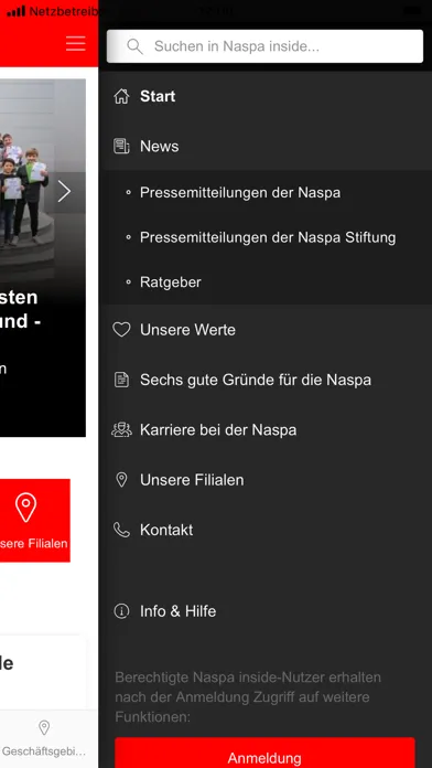 Naspa inside Ekran Görüntüleri