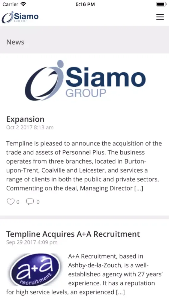 Скриншоты Siamo Group