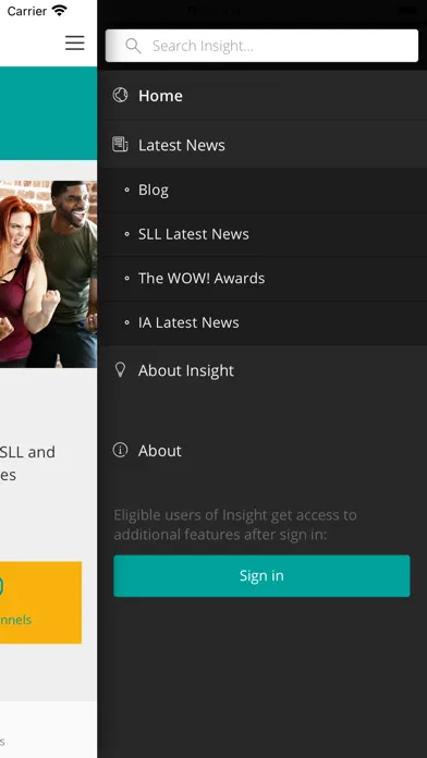 Screenshot di The Insight App