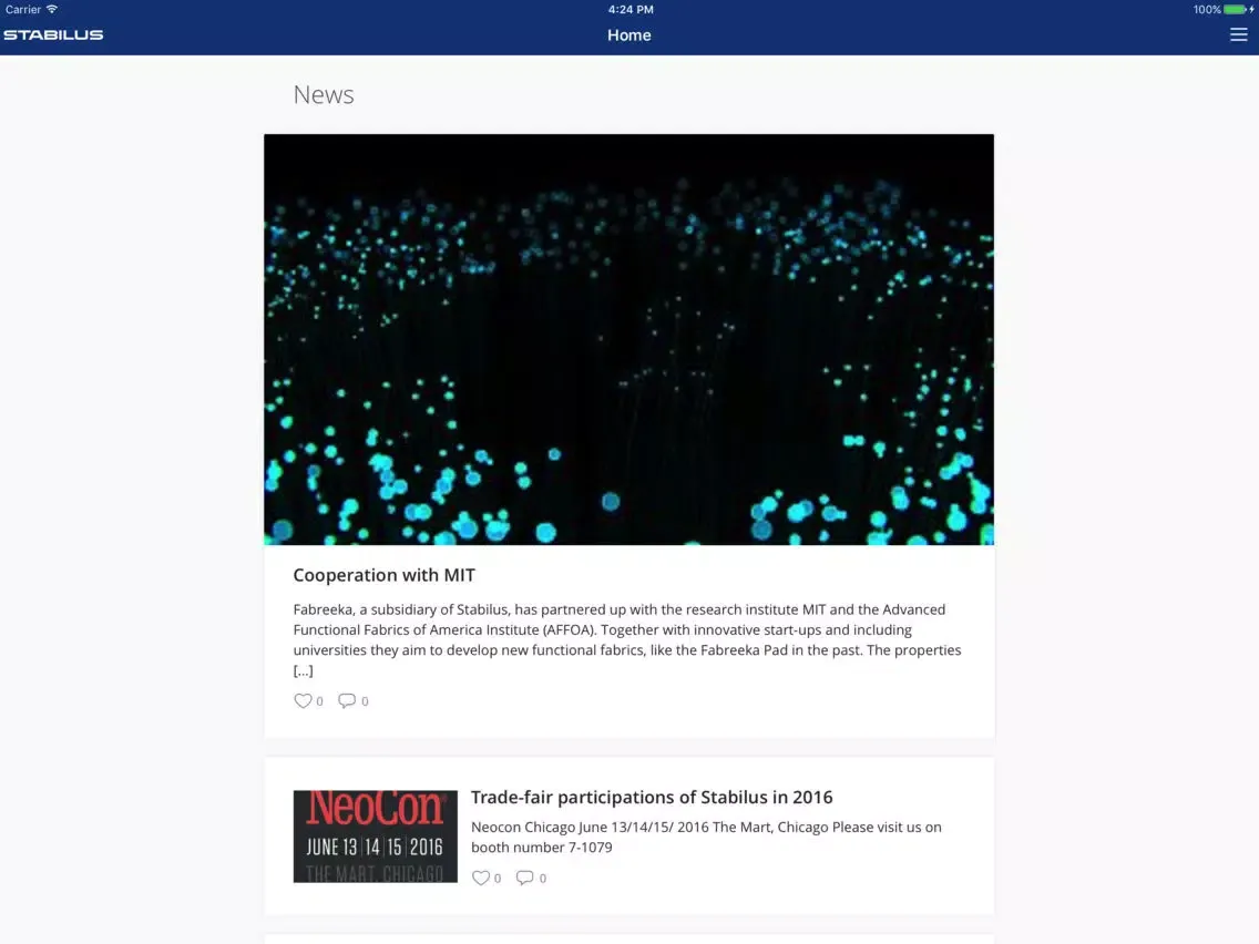 Capturas de tela do Stabilus2Go iPad 