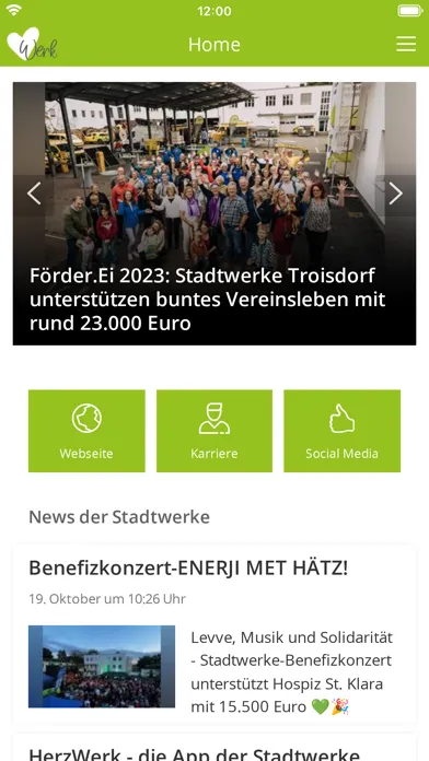 Скриншоты HerzWerk Stadtwerke Troisdorf