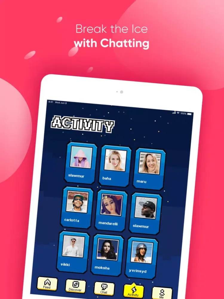 صور Discover, Add Friends & Chat iPad 