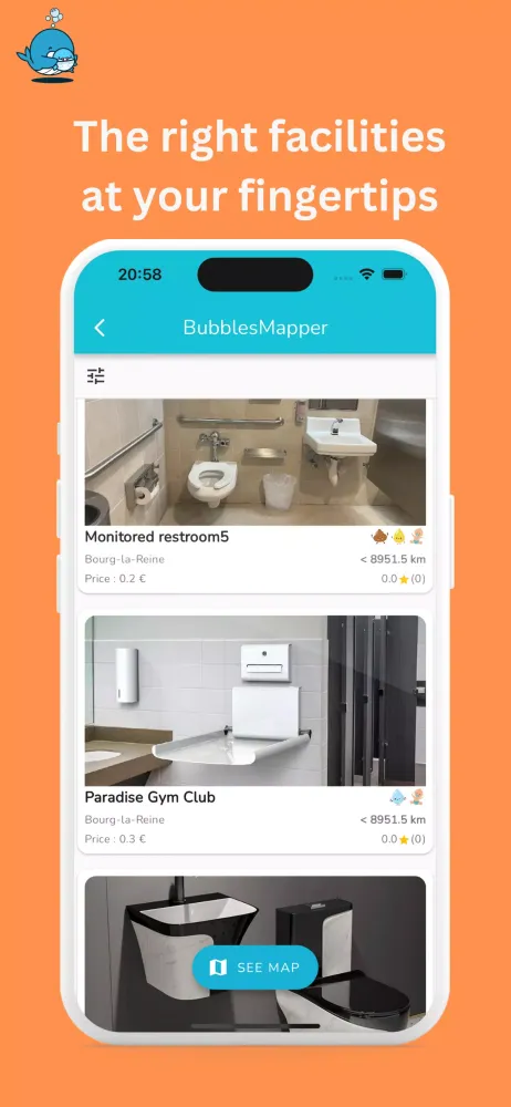 BubblesMapper - toilets & more 스크린샷