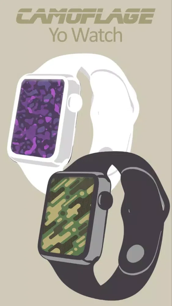 Camouflage Yo Watch! - Faces سکرین شاٹس