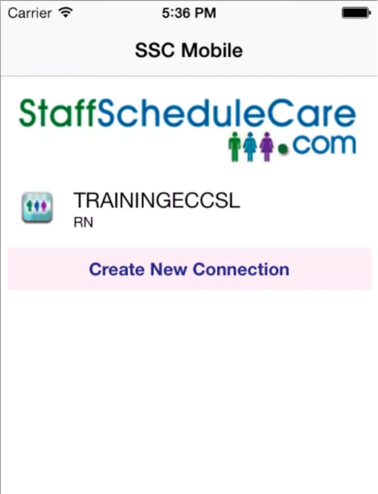 Capturas de tela do StaffScheduleCare Mobile iPad 