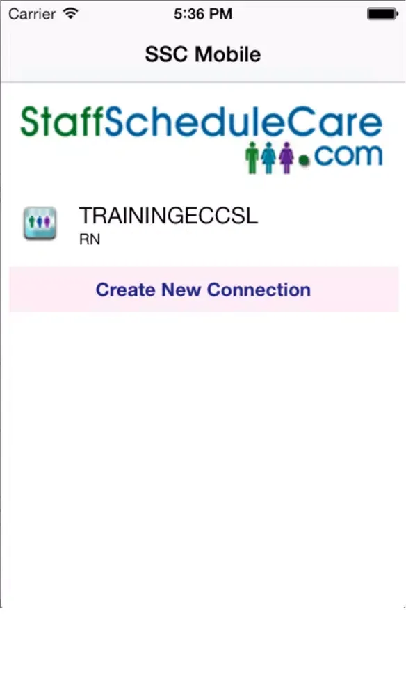 Capturas de tela do StaffScheduleCare Mobile