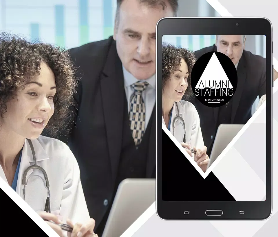 ภาพหน้าจอของ Alumni Healthcare Staffing