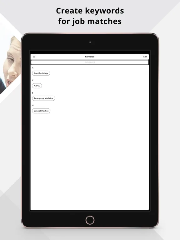 Alumni Healthcare Staffing iPad  スクリーンショット