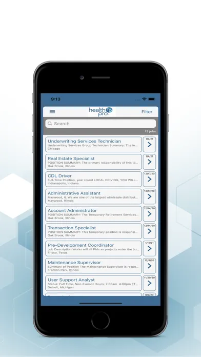 Скриншоты HealthPro Dental Staffing