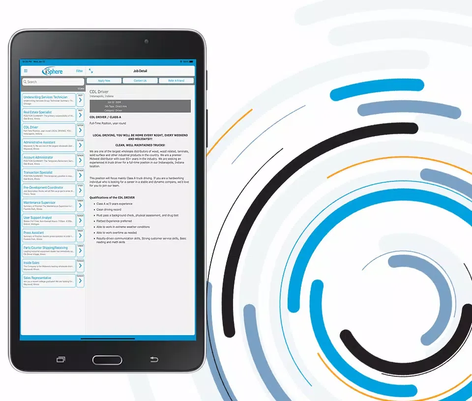 iSphere Jobs Screenshots