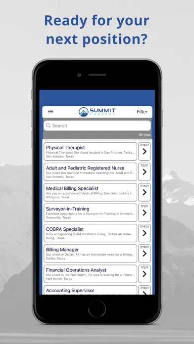 Screenshot di Summit Careers
