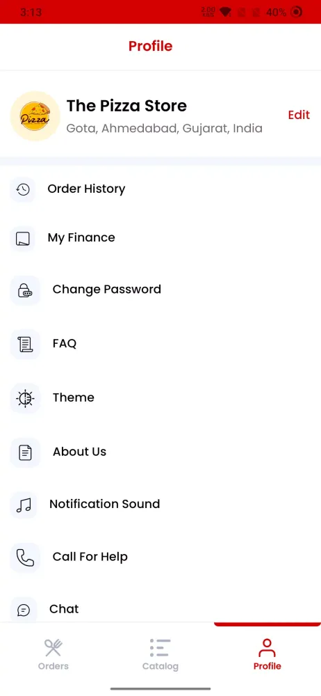 STA Vendor Screenshots