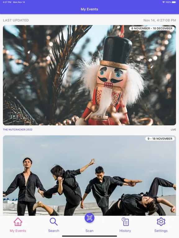 Stage Stubs iPad 應用截圖