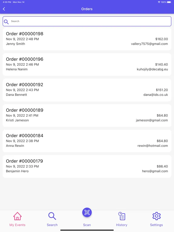 Stage Stubs iPad 應用截圖