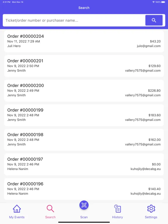 Stage Stubs iPad 應用截圖