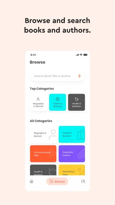 Lobab: Book Summaries, Library应用截图