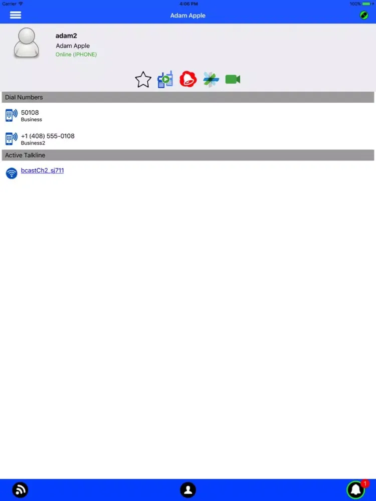 Instant Connect v6.0 iPad  Screenshots