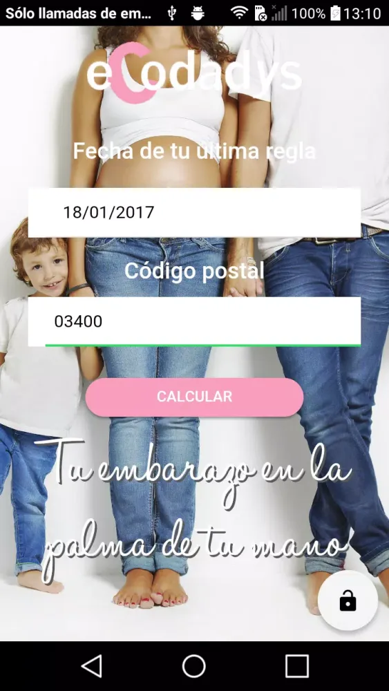 Ảnh chụp màn hình của eCodadys 5D calculadora