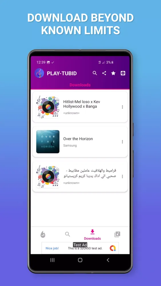 Tube Play Music MP3 Downloader Screenshots