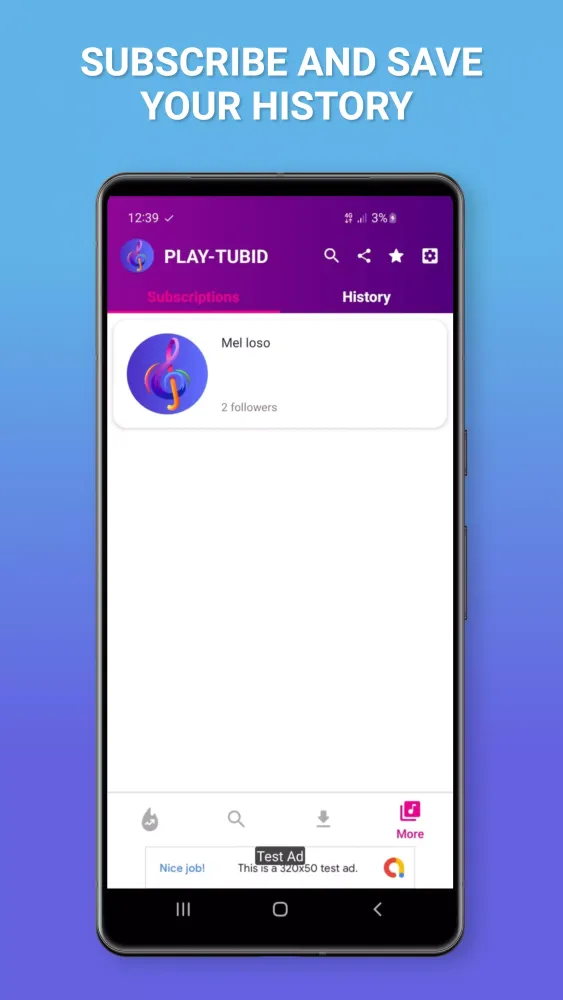 Tube Play Music MP3 Downloader Screenshots