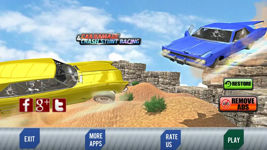 Car Damage & Crash Stunt Race स्क्रीनशॉट