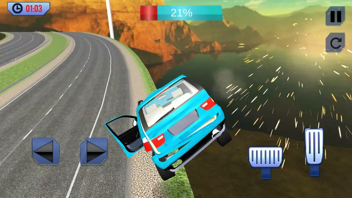 Car Damage & Crash Stunt Race स्क्रीनशॉट