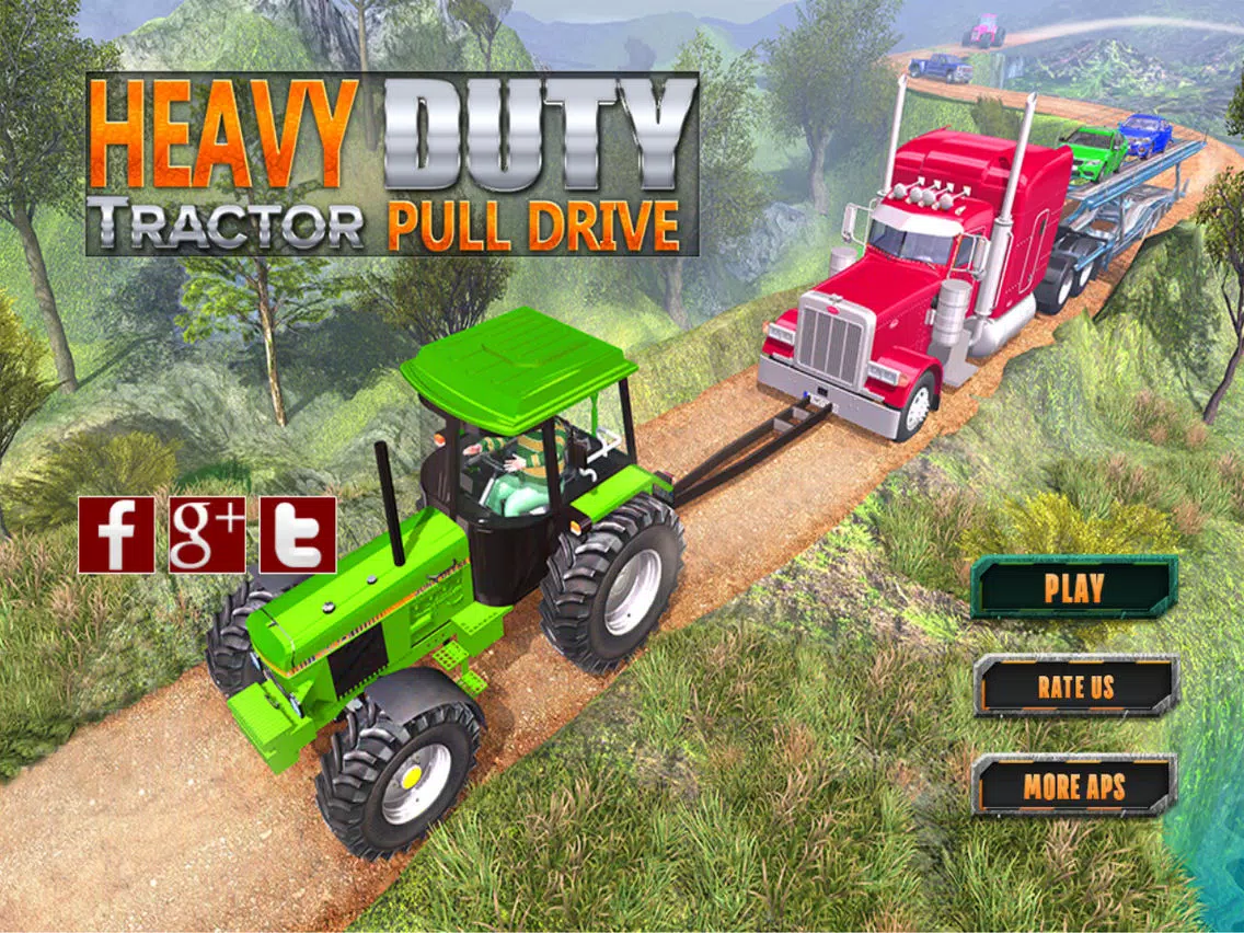 Heavy Farm Tractor Pull Drive iPad 应用截图