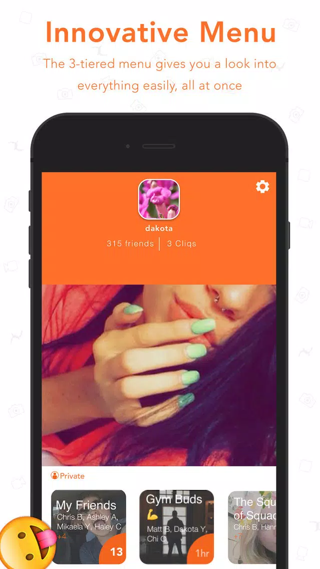 Cliq - Group Chat with Photos Screenshots