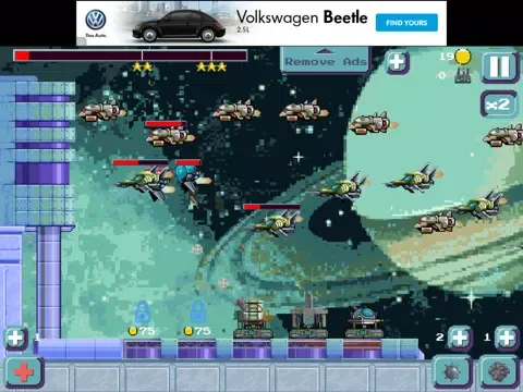 Скриншоты Space Invasion: Defend Against The Alien Attack Retro iPad 